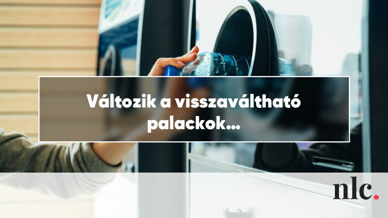 Változik a visszaváltható palackok ára